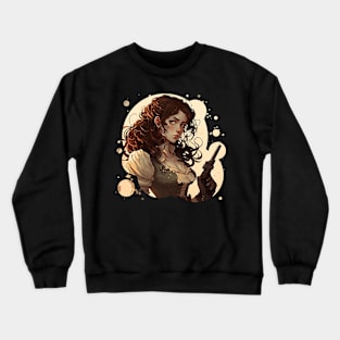 Curly Jo Crewneck Sweatshirt